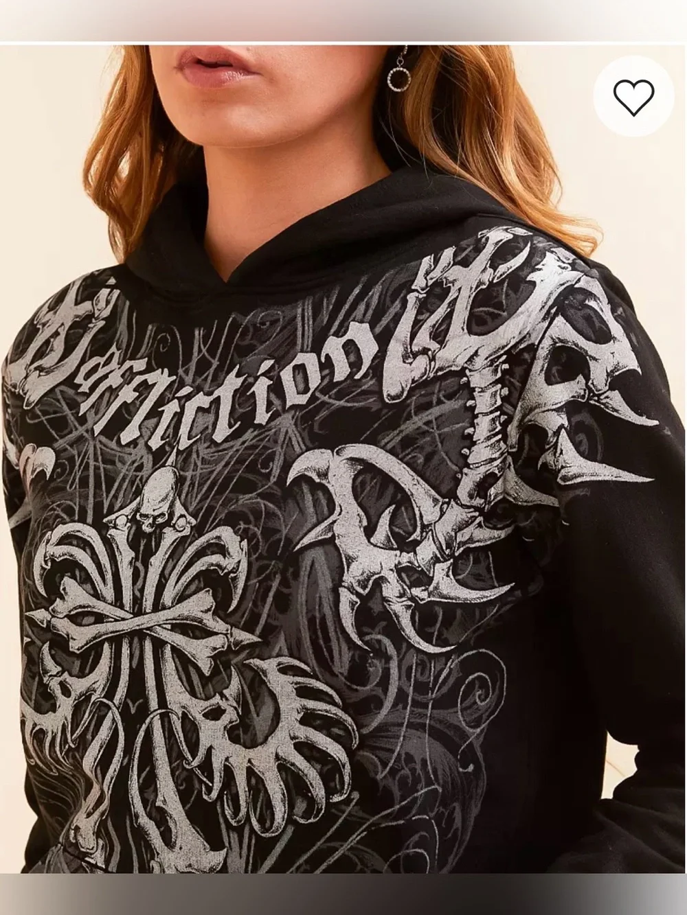 Skeleton Hooded Sweatshirt by Affliction